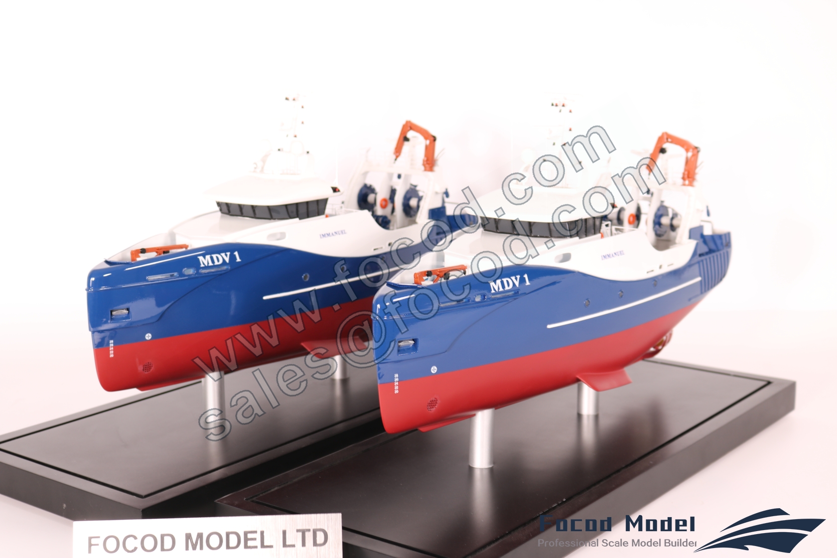 customized model of 30m fishing boat-trawler